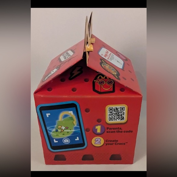 McDonalds Canada X Crocs Happy Meal Toy Brand New in Box w/ Happy Meal Box A5M - Picture 3 of 10